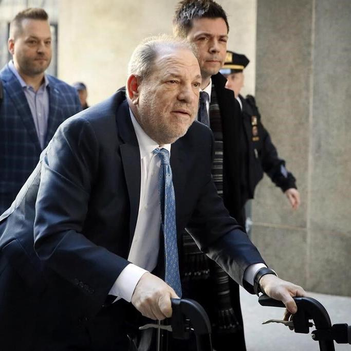 Harvey Weinstein due back in court, while a key witness weighs whether to testify at a retrial